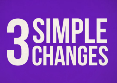 Positive Money – 3 Simple Changes